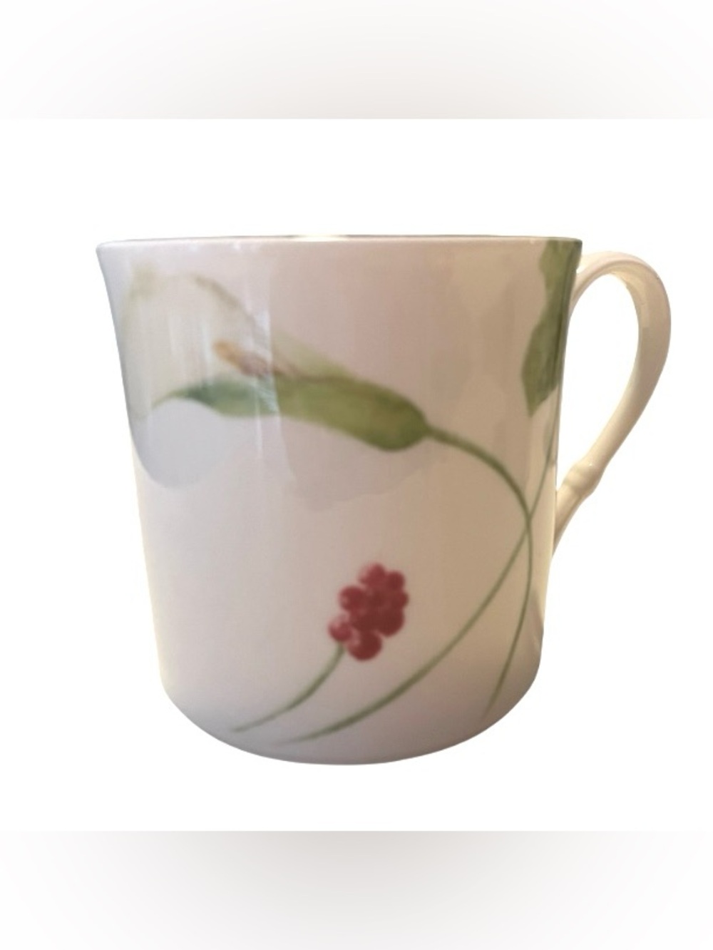 MIKASA Optima Fine China CLASSIC CALLA Retired Y4109 
Set of 4 Coffee Tea Mugs